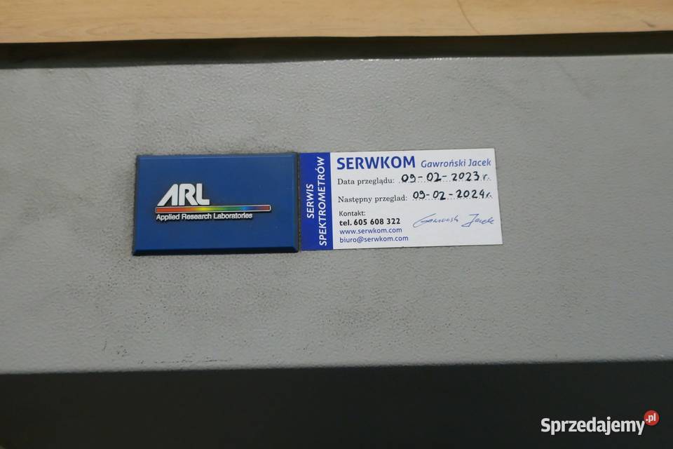 Spektrometr ARL Reszel