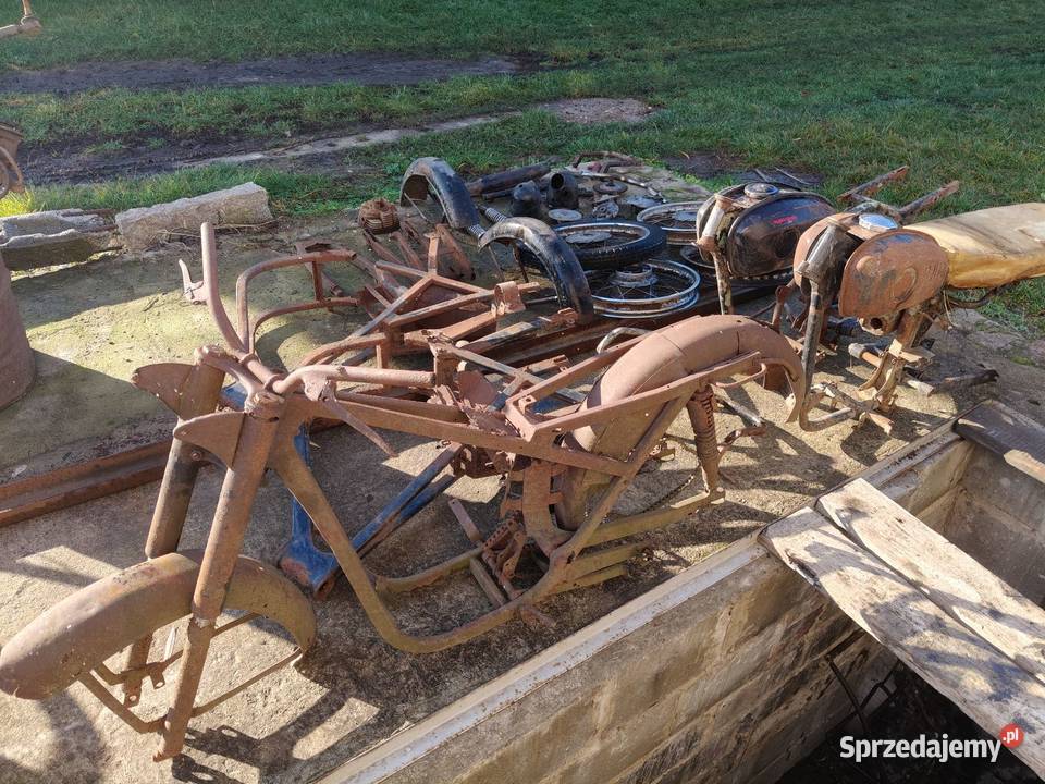 Pakiet części wsk rama wsk zbiornik wsk Hrubieszów