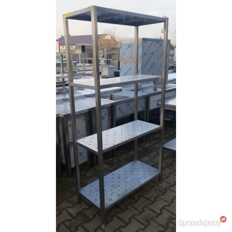 Regał Gastro Ociekowy PLASTMET 4 Półki 9040180 S sprzedam