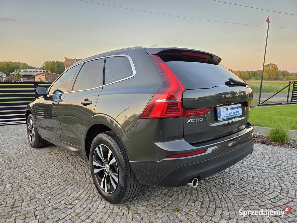 VOLVO XC60 SalonPL 1WŁ 2019XI 20D B4 MILD HYBRID elektrycznie ustawiane fotele Sieradz