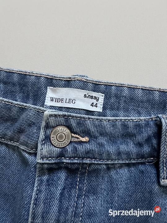 Niebieskie spodnie jeansowe Rozmiar XL śląskie Bielsko-Biała sprzedam