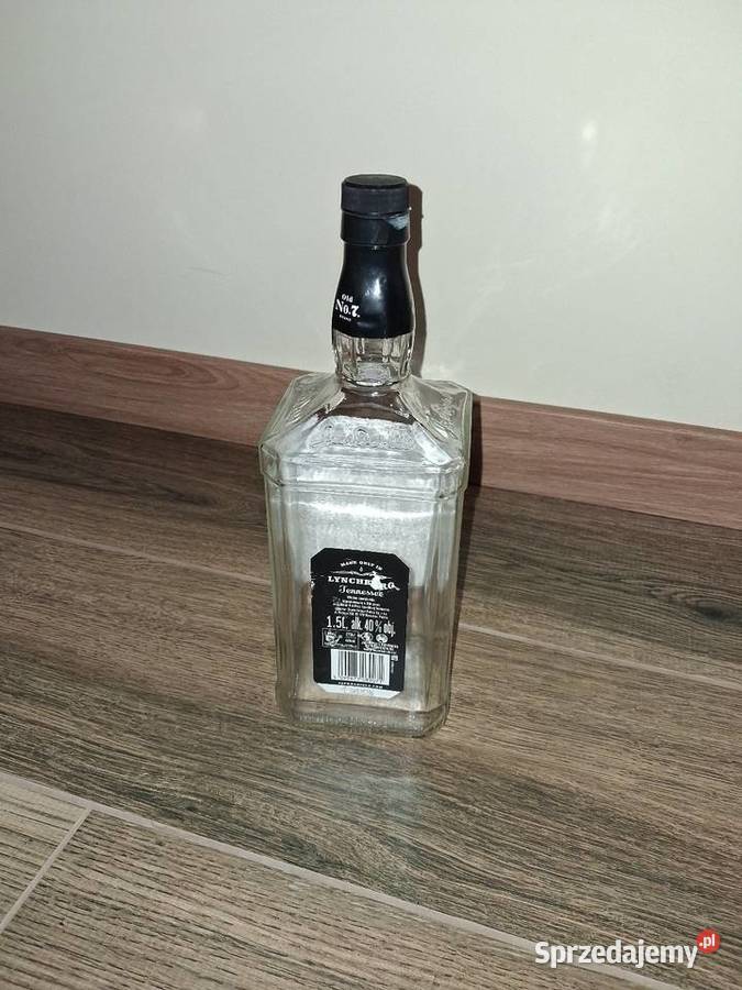 Pusta butelka Jack Daniels pomorskie Wejherowo