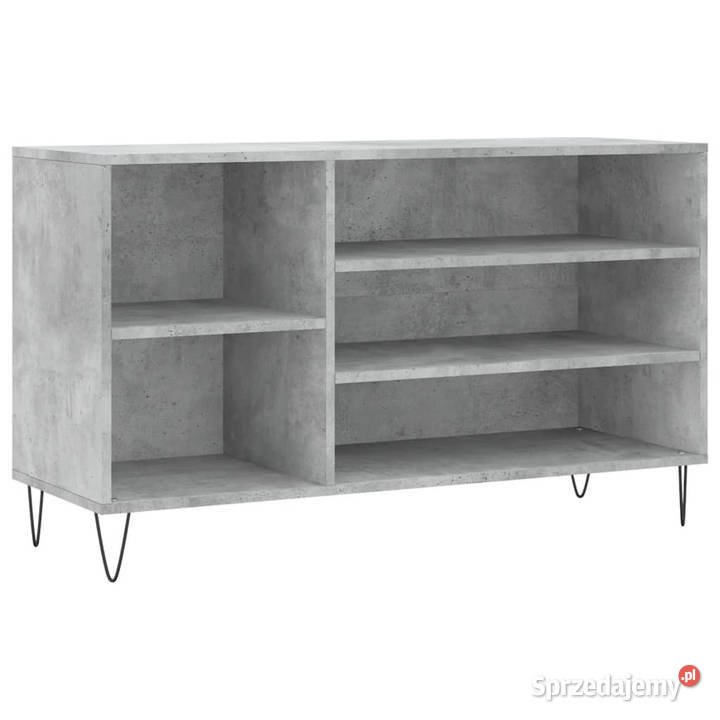Szafka na buty szarość betonu 102x36x60 WM831416 mazowieckie Warszawa