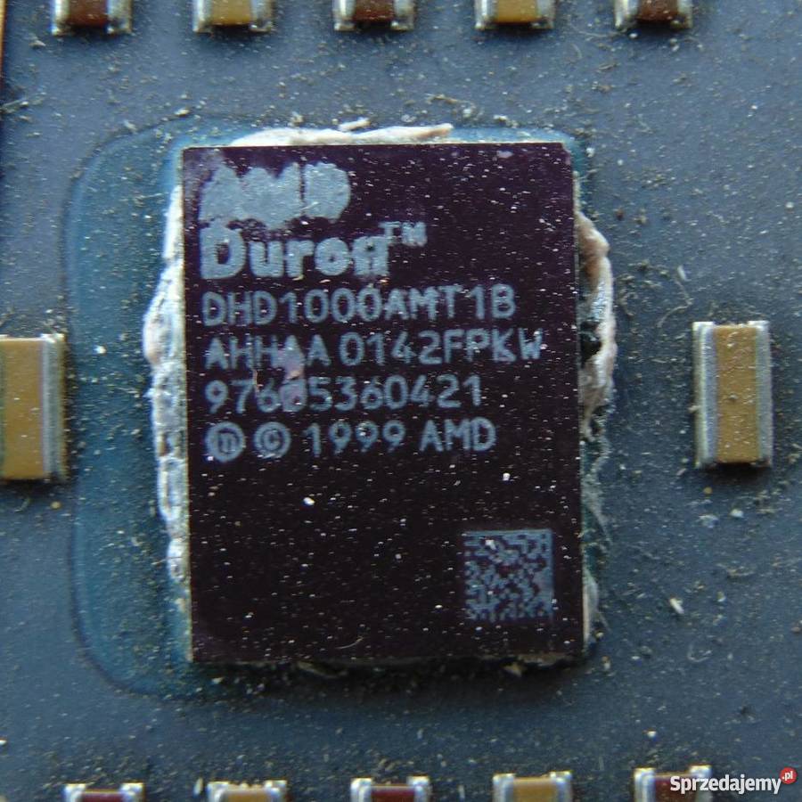 Procesor AMD Duron 1000MHz Inne AMD Pelplin