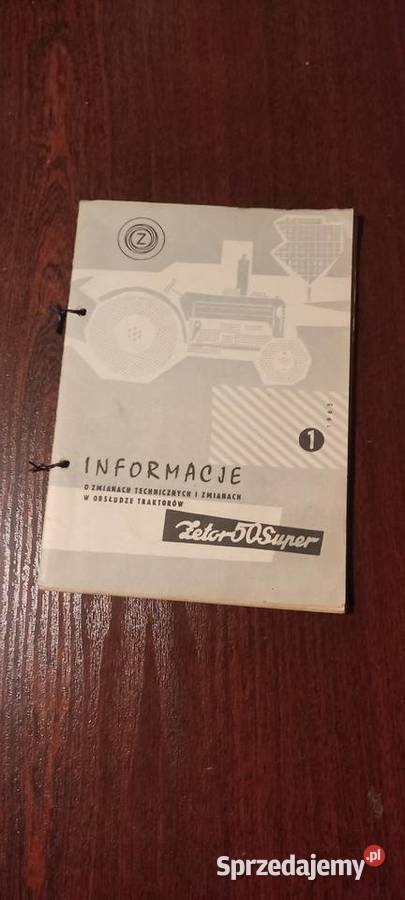 zetor 50 super informator o zmianach Pozostałe Kraśnik