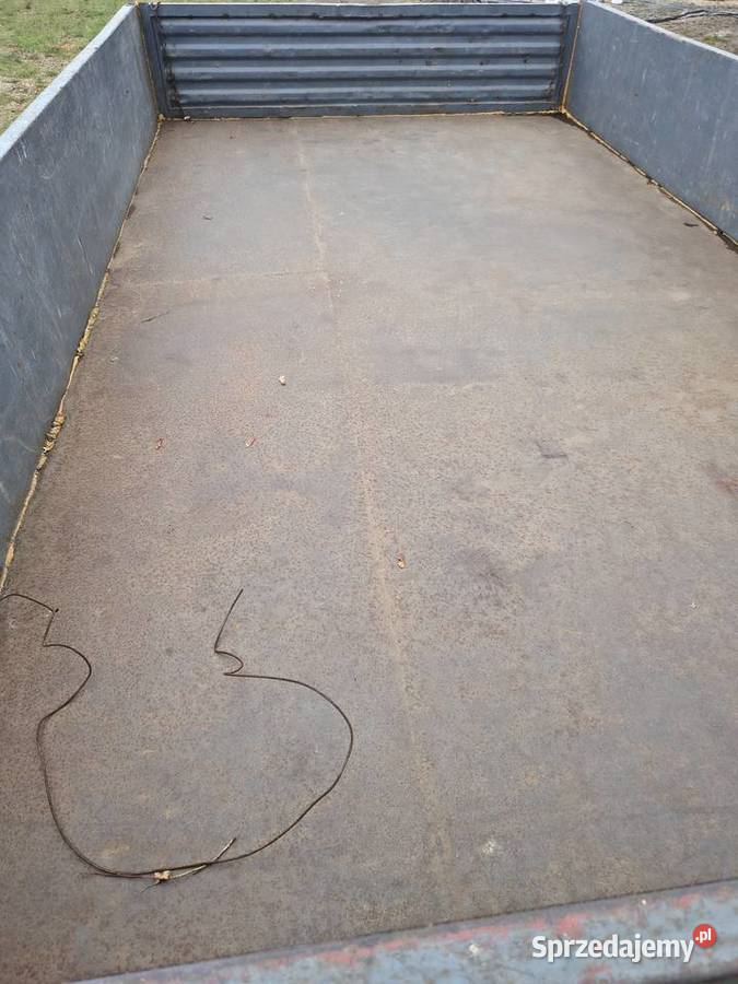Sprzedam przyczepę Sanok D 47 wywrotkę Staniszewo sprzedam