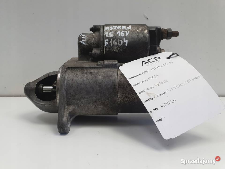 ROZRUSZNIK Opel Astra IV J 16 16V ROZRUSZNIK Chełm