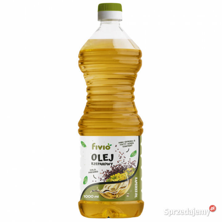 Olej rzepakowy nierafinowany 1000ml Brzozów