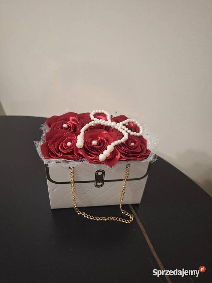 Wieczne róże bukiet kwiatów flowers czerwony Gorzów Wielkopolski