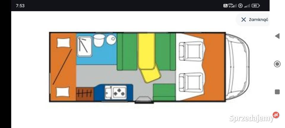 Kamper ford trigano flash 03 chausson 2 x klima Inne pojazdy i łodzie