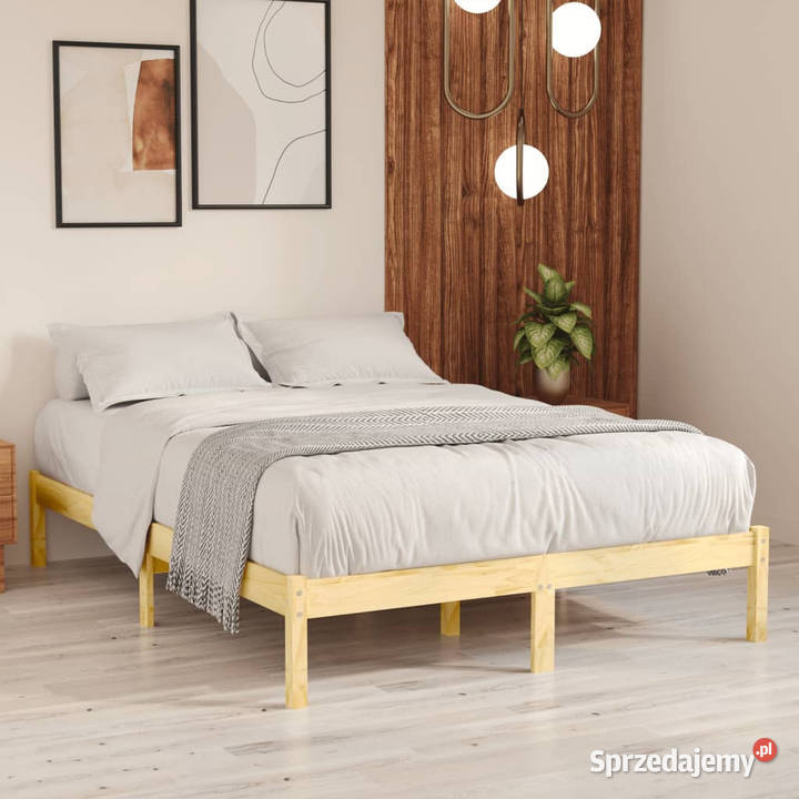 Rama łóżka lite drewno sosnowe 200x200 WM810037 Warszawa