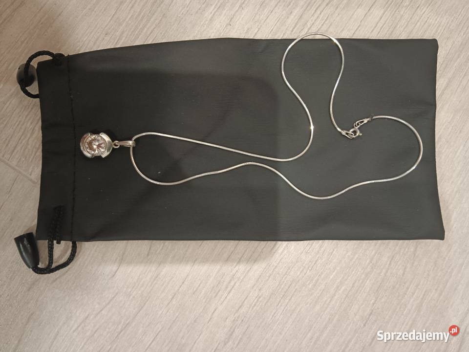 Łańcuszek z zawieszką srebrny Płońsk