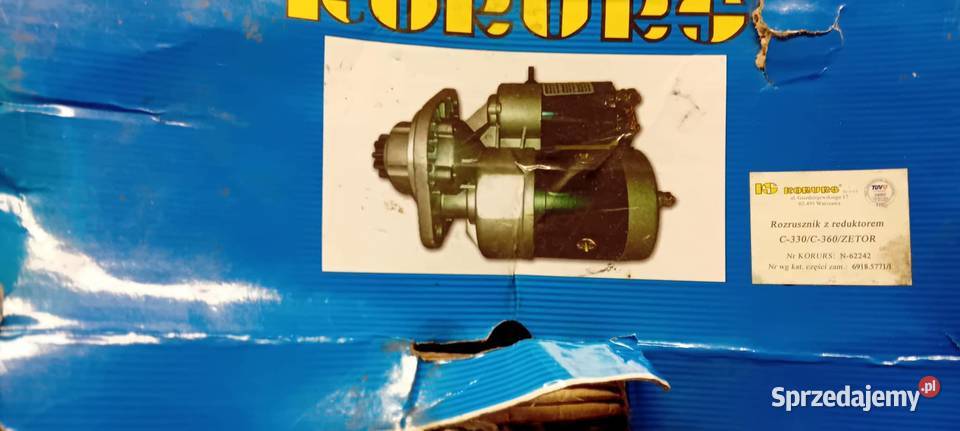 NOWY polski rozrusznik URSUS C330 C360 ZETOR lubelskie Zamość