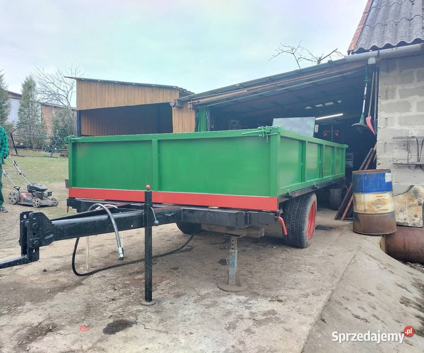 Przyczepa z kiprem na 3 strony Glinik