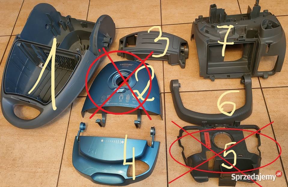 Zelmer Jupiter ZVC427XTodkurzacz CZĘŚCI Bielsko-Biała