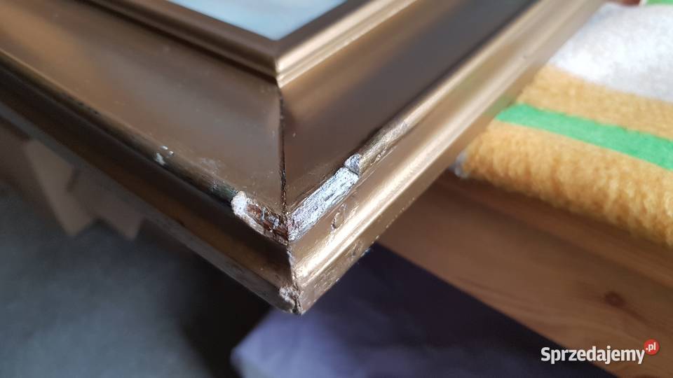 Stary duży obraz akwarela sygnowana S Gibiński Dąbrowa Górnicza sprzedam