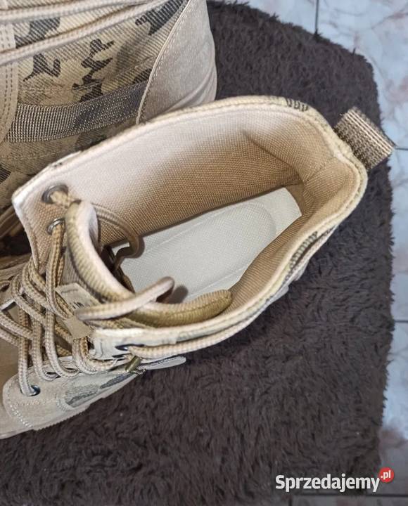 Buty militarne wojskowe moro pustynne Assault Świeradów-Zdrój
