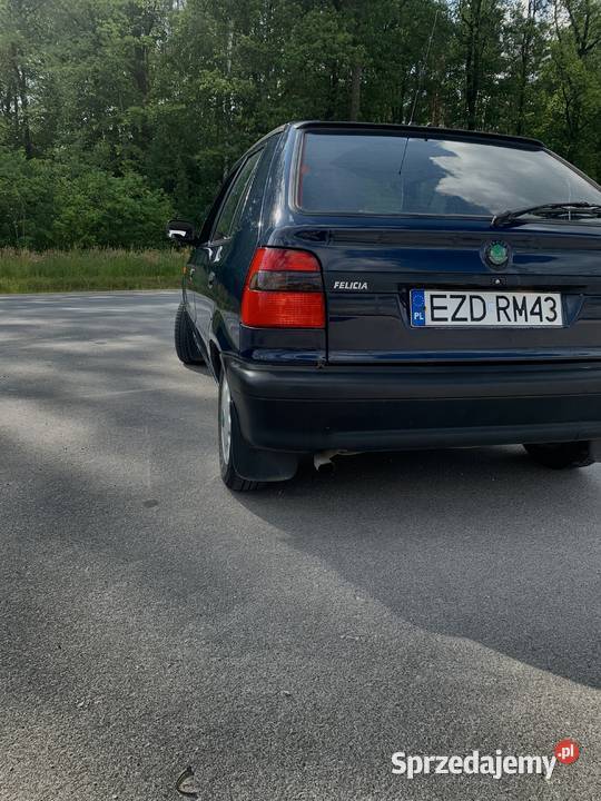 Skoda felicia 13 z gazem bez rdzy zadbany Zgierz