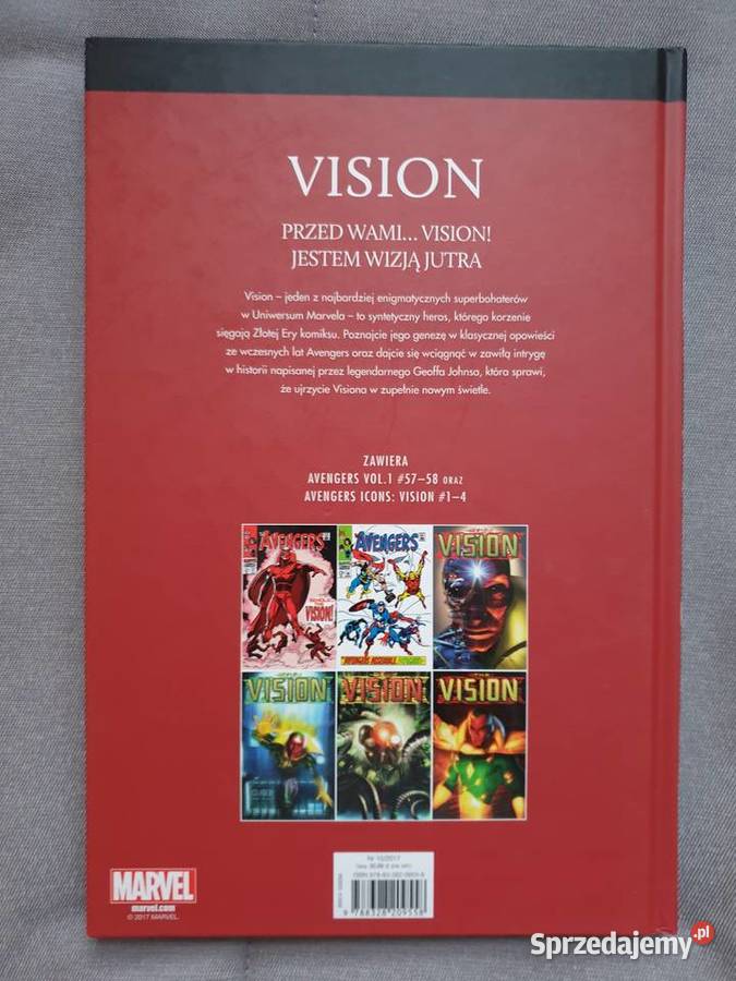 Vision Superbohaterowie Marvela tom 15 Komiksy