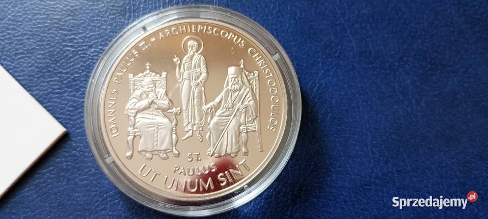 Stare monety Medal Jan Paweł II Zakon Maltański Lesko