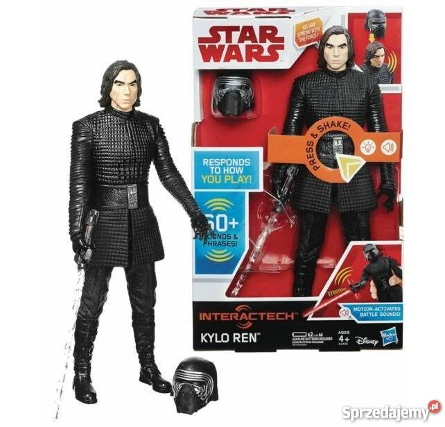 Figurka Interaktywna Kylo Ren 60 Efektów Dźwięk Mogilany sprzedam