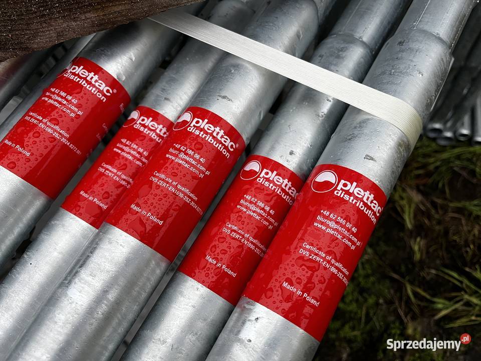 Rusztowanie elewacyjne Plettac nowe 5200 m2 Poznań