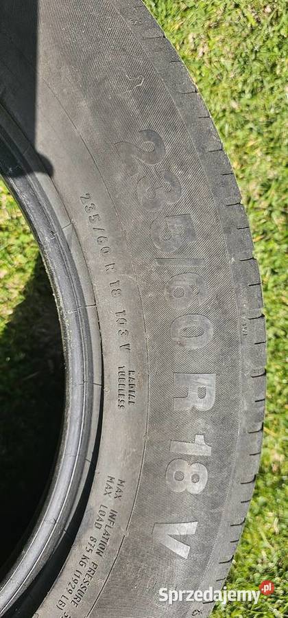 Opony continental 235 60 18 Frampol