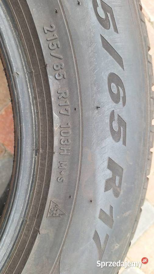 Opony zimowe Pirelli 21565R17 Samochodowe Poznań