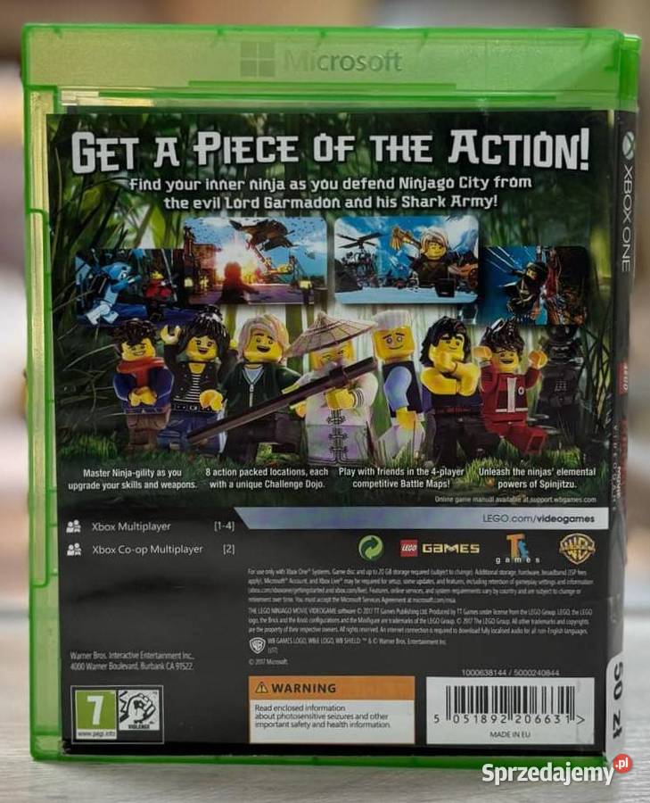 Xbox One Lego The Ninjago Move