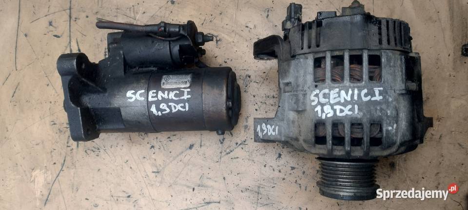 RENAULT SCENIC I MEGANE LAGUNA 19DCI alternator Kielce