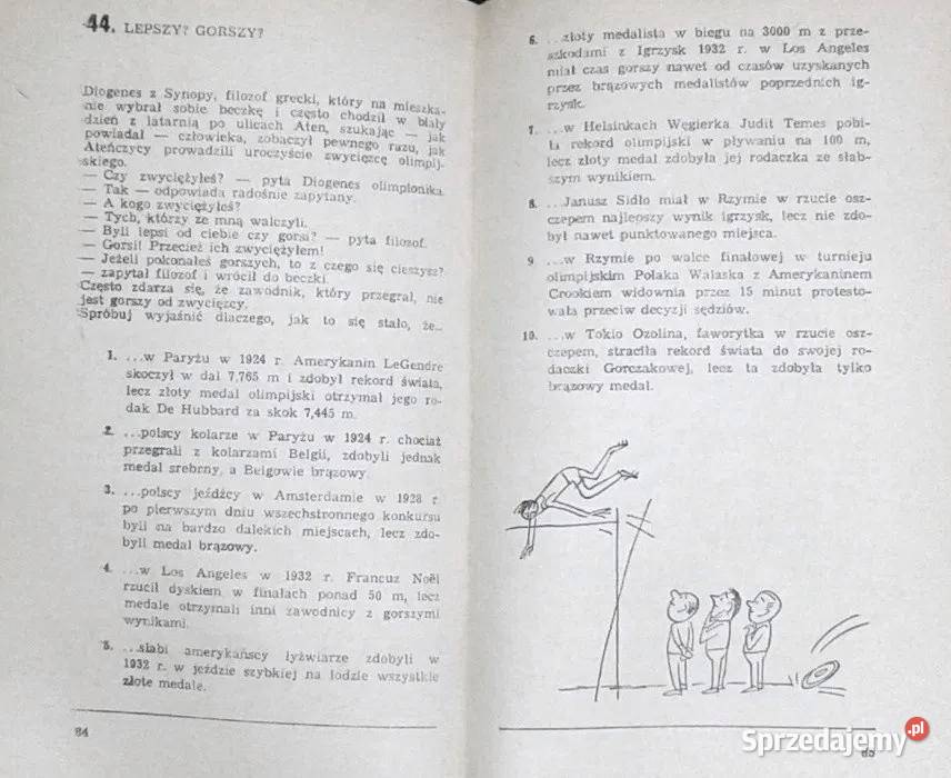 500 zagadek olimpijskich Eugeniusz Skrzypek Rok wydania 1984 Chełm