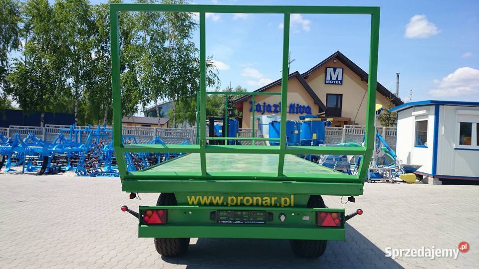 Przyczepa do bel laweta do balotów Pronar T022 Sulejów