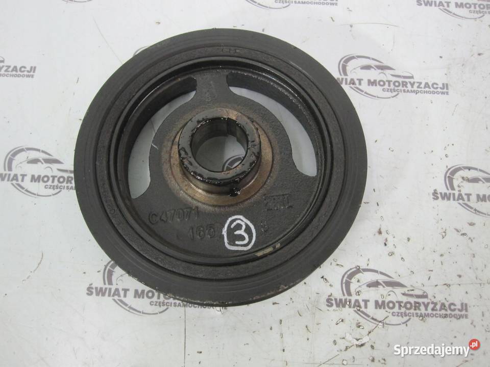 MICRA 09 TCE IGT H4BB408 90 19r koło pasowe wału Rozrząd