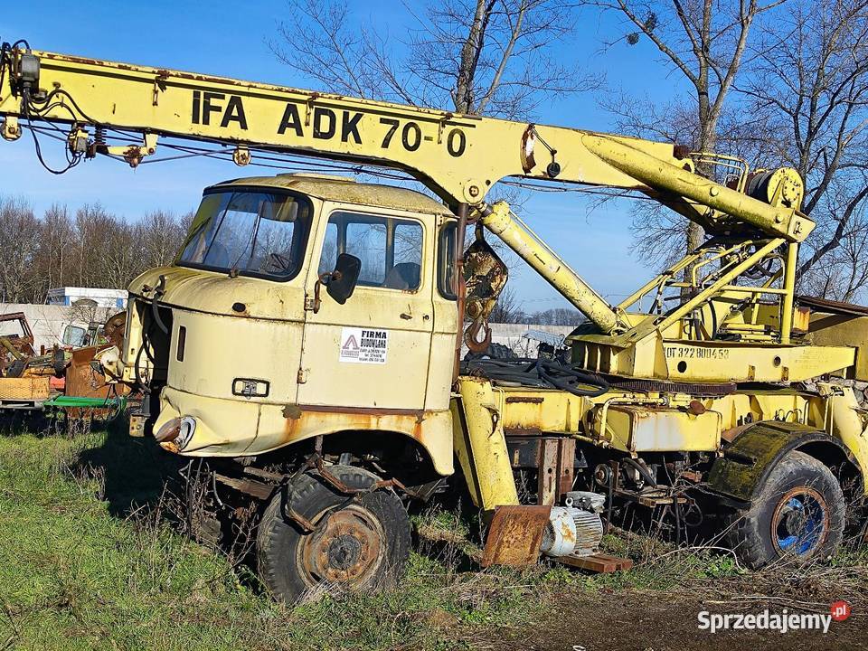 Dźwig IFA dolnośląskie Lubin