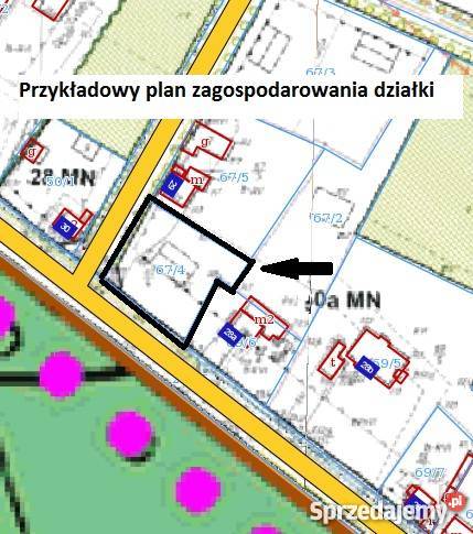 Piękna działka budowlana 25 min Szczecina asfalt zachodniopomorskie Niedźwiedź