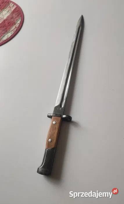 Oryginalny długi Bagnet Belgijski M1889 mazowieckie Wyszków sprzedam