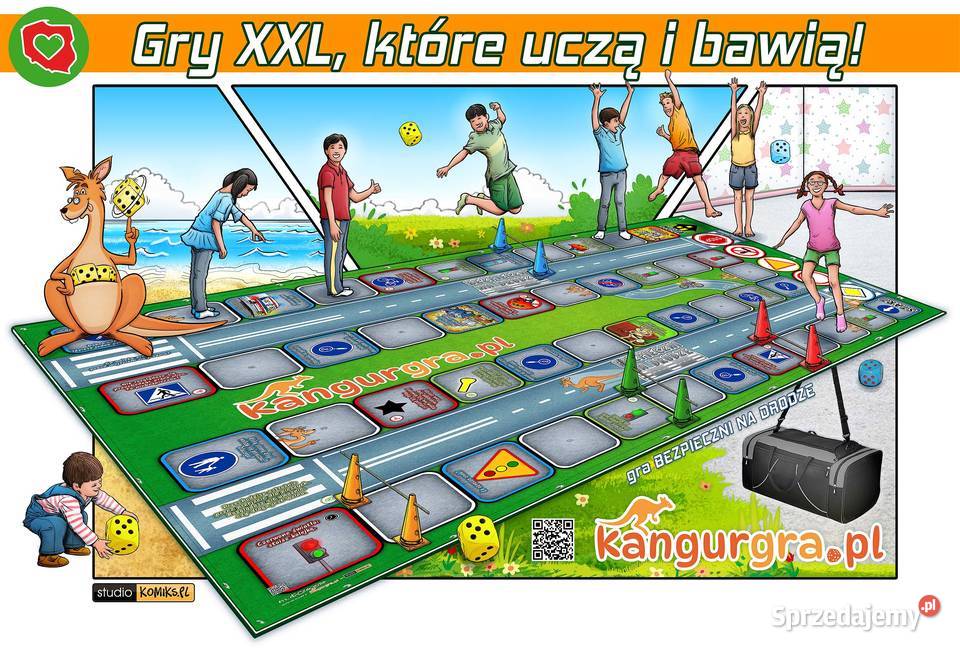ZNAKI DROGOWE wielka gra XXL BEZPIECZNI NA Szczecin
