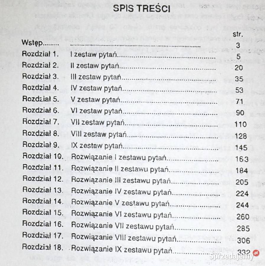 Chemia Testy z rozwiązaniami J Lubczak J Smela Rok wydania 1993 Chełm