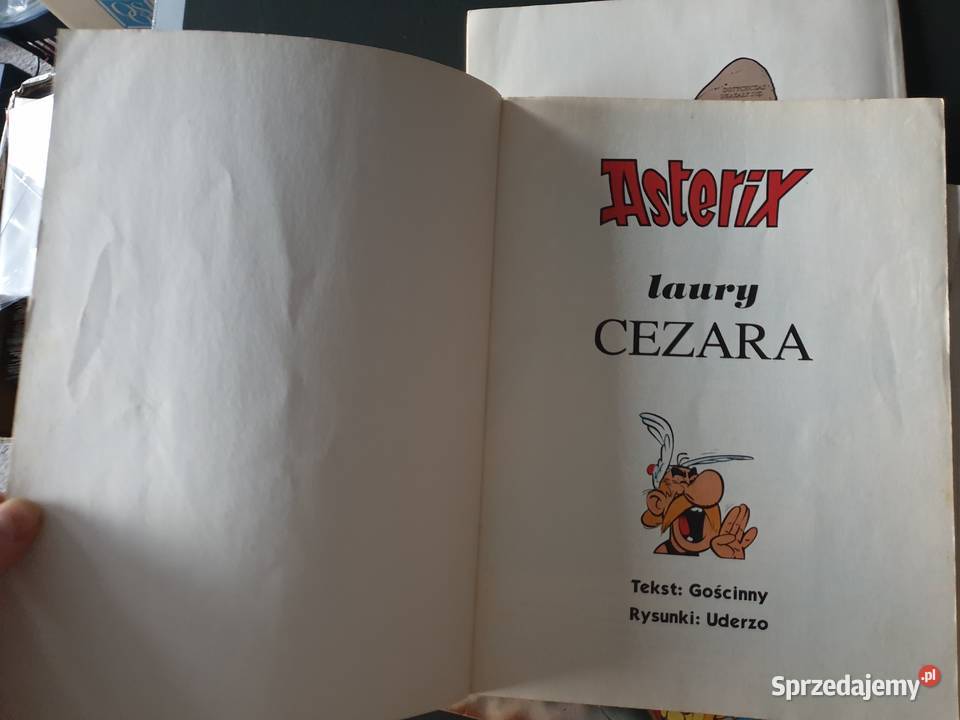 Asterix 4 komiksy pierwsze wydania