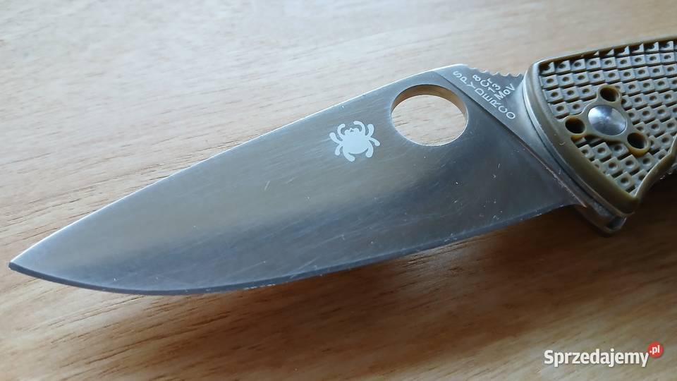 Folder Spyderco Tenacious FRN Plain Edge Green lubelskie Lubartów