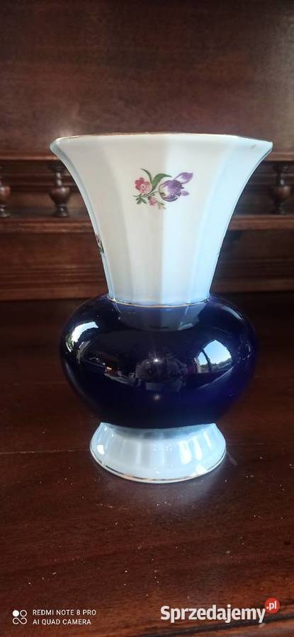Wazon z kobaltem PM Import Szlachetna piękna pomorskie Gdańsk sprzedam