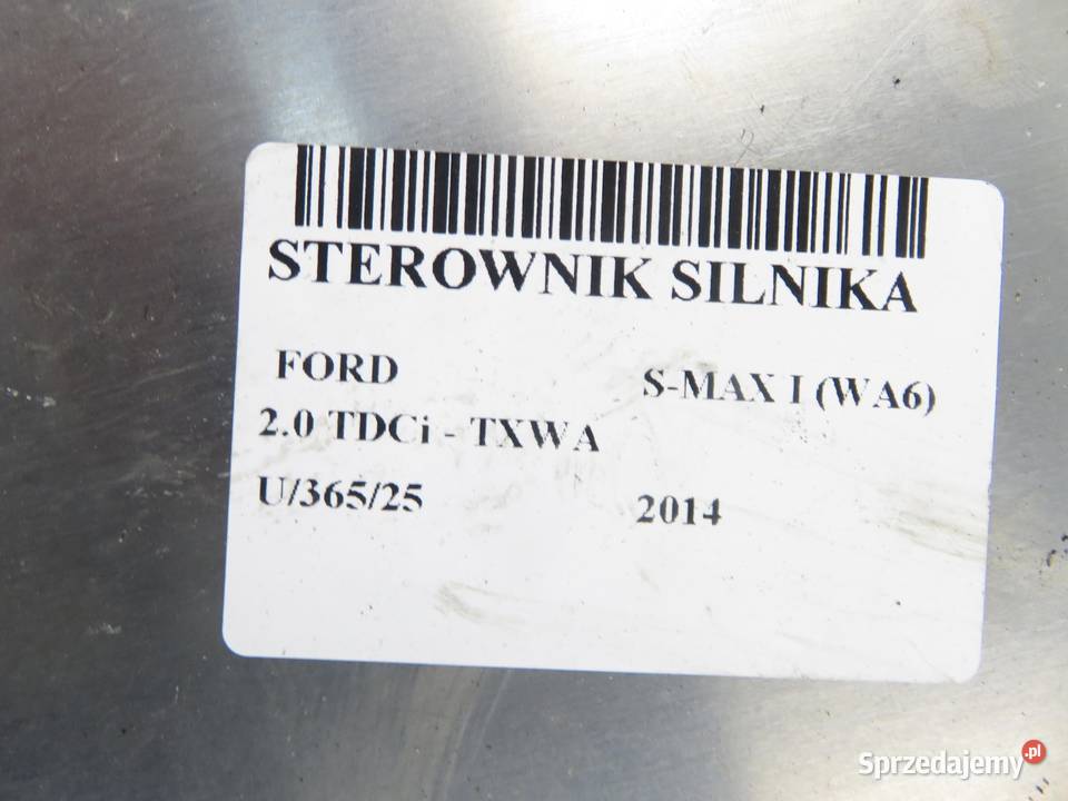STEROWNIK FORD S I 20 TDCi BG9112A650FHF