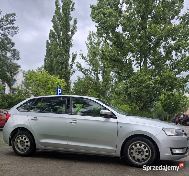 Skoda Rapid 2014r 16TDi II właściciel ASR (kontrola trakcji) łódzkie Łódź