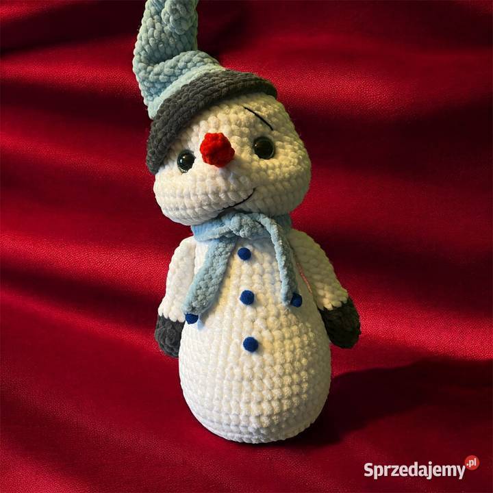 Bałwan jest szydełkowany biały mazowieckie Radom