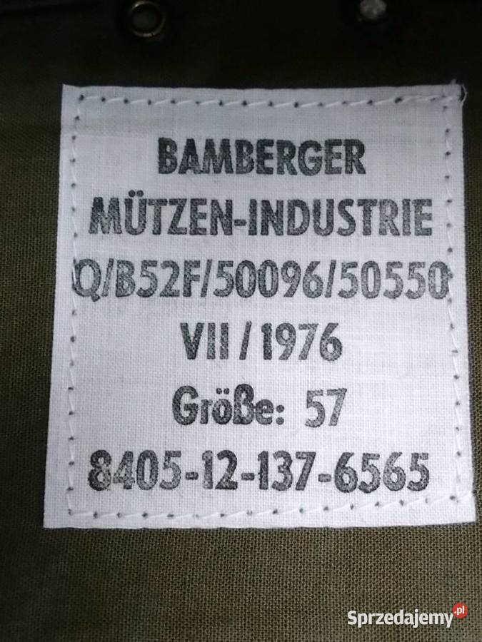 Furażerka Bundeswehr Warszawa