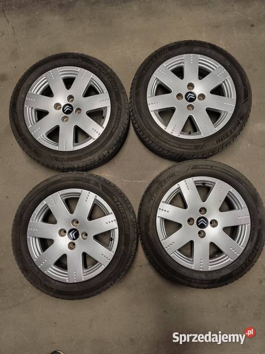 Alufelgi Koła 19555 R16 4x108 Opony Dębica