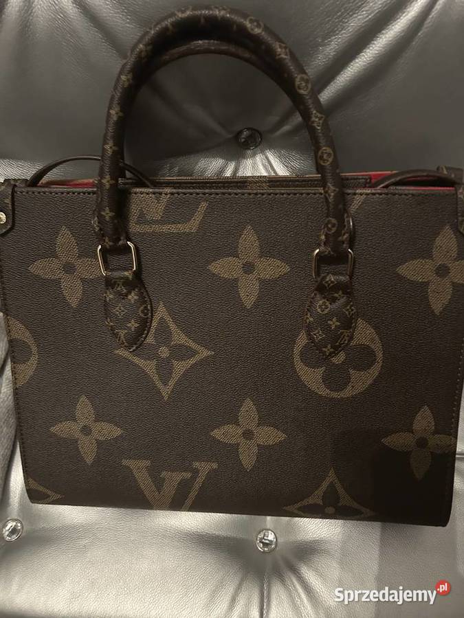 Torebka Louis Vuitton dwukolorowa On The Go Nowa