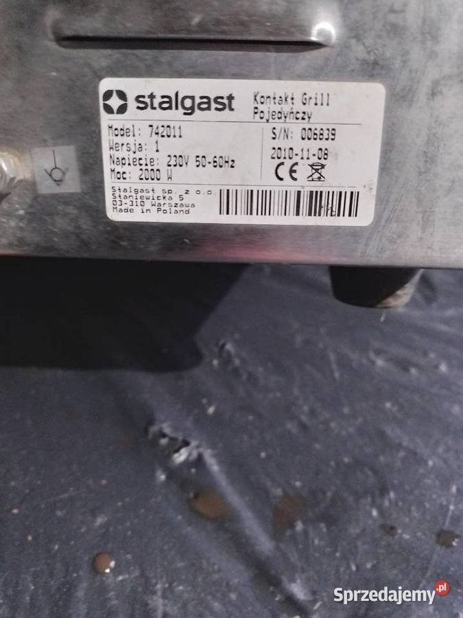 Profesjonalny grill caterina