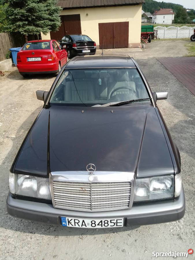 Mercedes w124 coupe 300ce manual skora skórzana tapicerka Kamień sprzedam