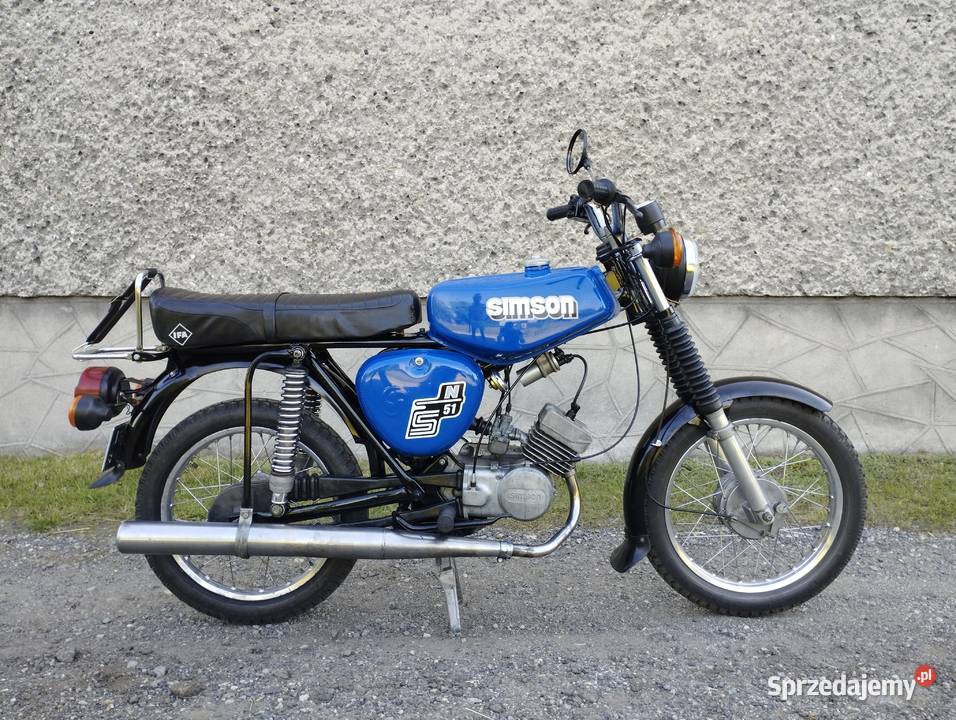 Motorower Simson s51 oryginał zarejestrowany Knurów